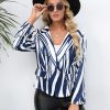 Ladies Fashion Print Lapel Small Blazer - Image 3