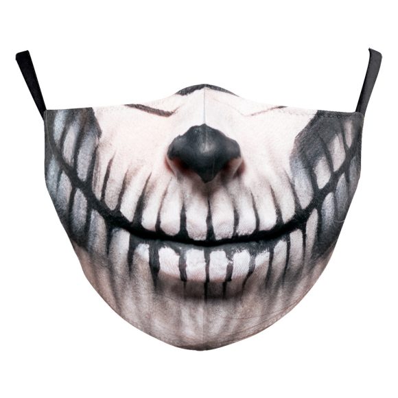 Digital Printing Ghost Face Wansheng Clown Funny Double-layer Dust Mask - Image 5
