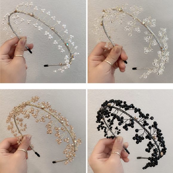 Versatile And Elegant Going Out Headdress Hair Accessories Temperament Retro Bridal Headband - Image 7