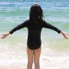 Girls' Swimsuit Swan Zipper Long Sleeves - Image 4