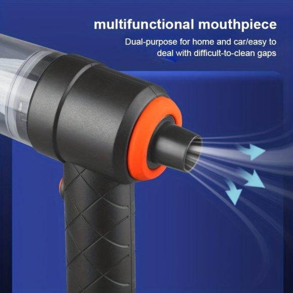 Car Cleaner Suction And Blowing Integrated Portable Wireless Charging - Image 3