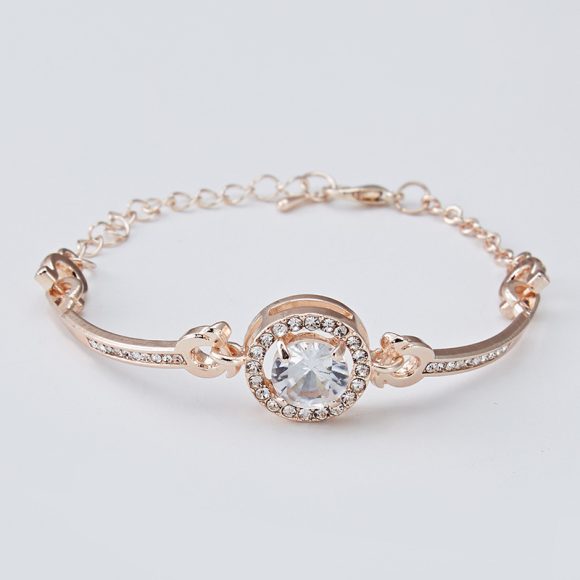 Women's Casual Diamond Quartz Bracelet Watch - Image 9