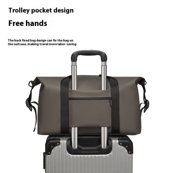 Large Capacity Travel Bag Men's Short Business Trip Portable - Image 6