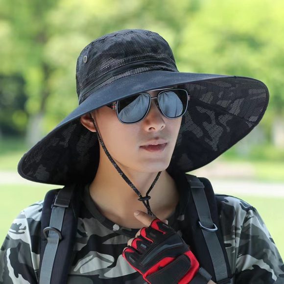 Outdoor Men's Fisherman Mountaineering Sun Hat - Image 5