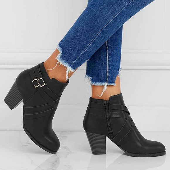 In Stock Short Boots Plus Size Height Increasing - Image 3