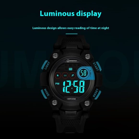 Waterproof Anti-fall Multifunctional Sports Student Electronic Watch - Image 8