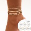 Sweet Cool Leisure Rhinestone Beach Anklet Foot Ornaments - Image 2