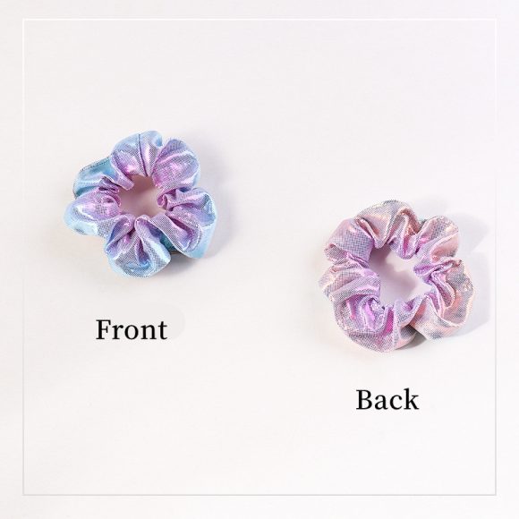 Nightclub reflective gradient color double color headband hair circle - Image 7