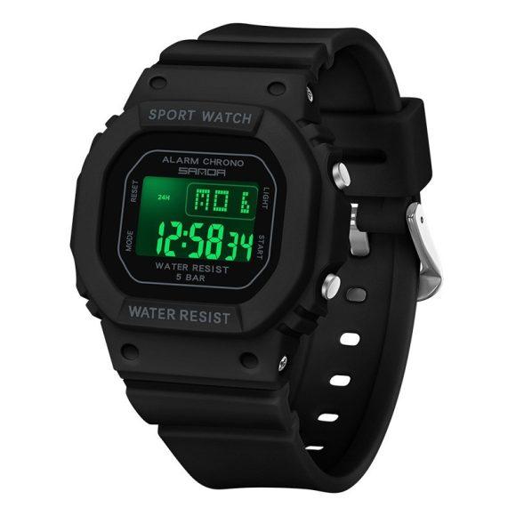 Square Electronic Watch Colorful Creativity For Male And Female Students - Image 5