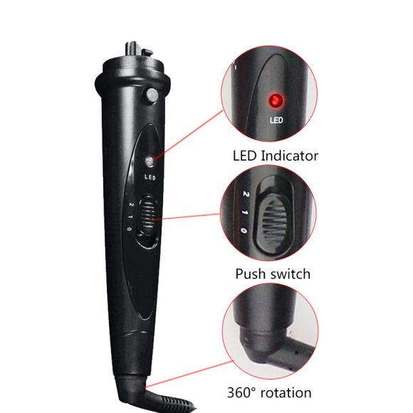 Multifunction Fast Heating Hair Curler 6in1 Interchangeable Ceramic Hair Styling Crimper Curling Roll Wand Hair Curler Iron Sets - Image 7