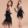 Adult Female Latin Dance Dress With Fringe Costume - Image 5