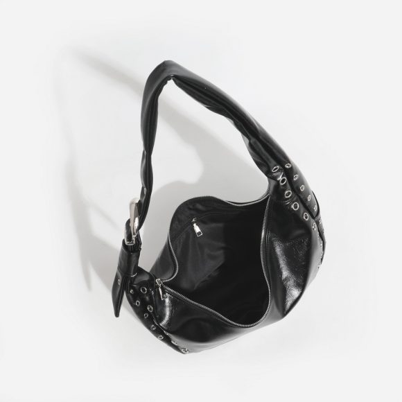 Retro Large Capacity Crossbody One Shoulder Underarm Dumpling Bag - Image 5