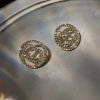 Round Full Diamond Earrings