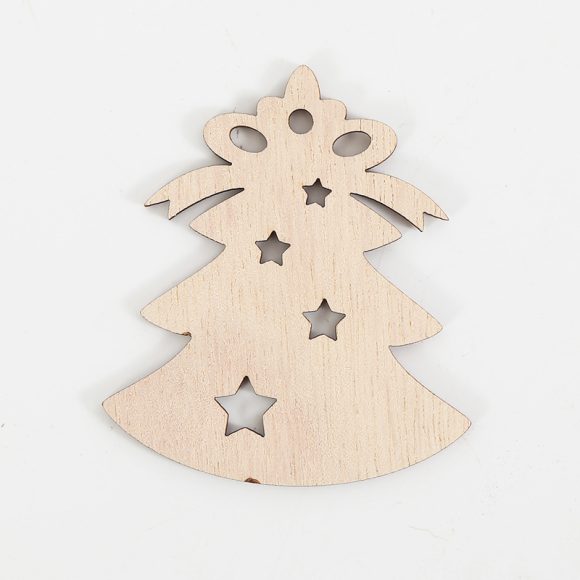 Christmas Party Decorative Creative Hollow Pumpkin Pendant Wooden Craftwork - Image 9