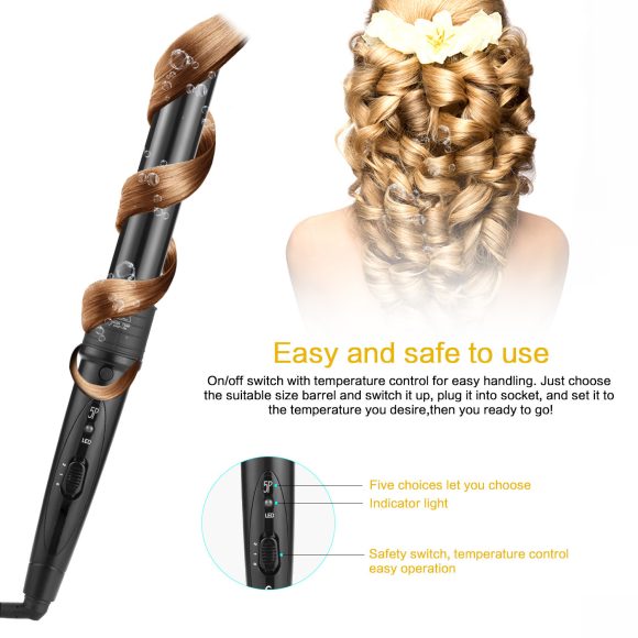 Multifunctional 5-in-1 Ceramic Hair Care Hair Curler - Image 8