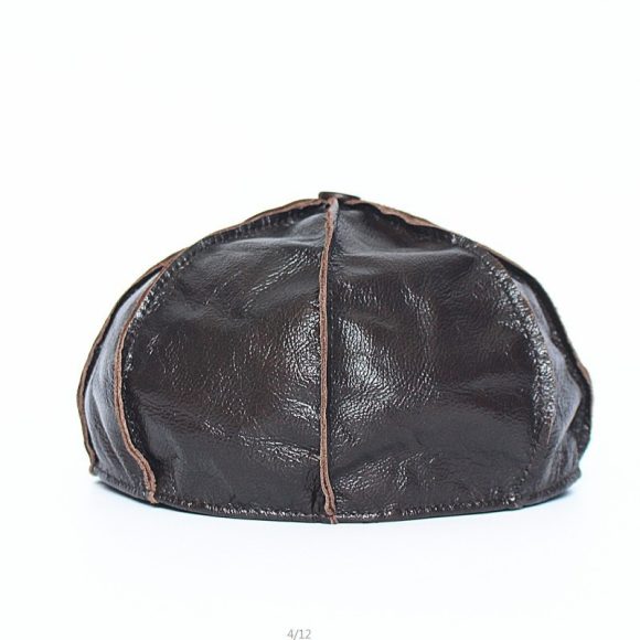First Layer Cowhide Beret Men And Women Painter Hats - Image 5