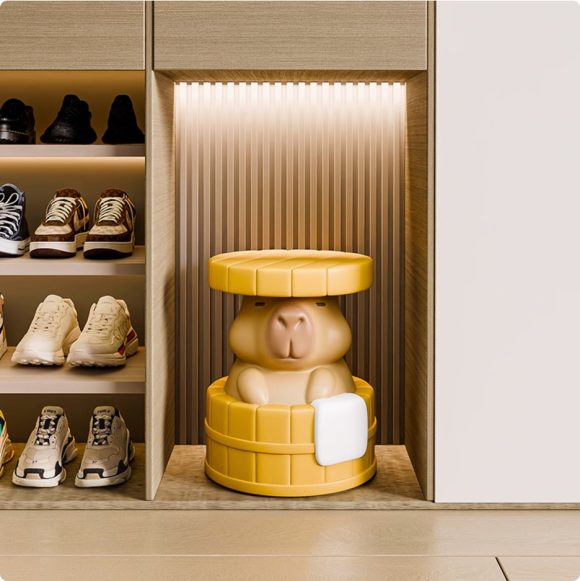 Capibala Creative Cute Entry Shoes Home Stool - Image 4