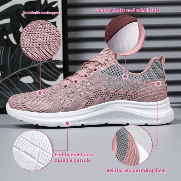 Women's Lightweight Breathable Casual Soft Sole Sneakers - Image 6