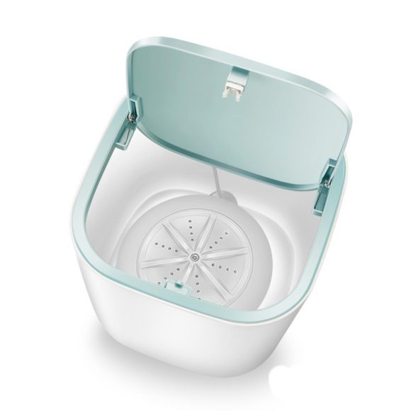 Household Small Laundry Bucket Mini Turbo Table Washing Machine Student Dormitory Underwear Socks Washer - Image 4