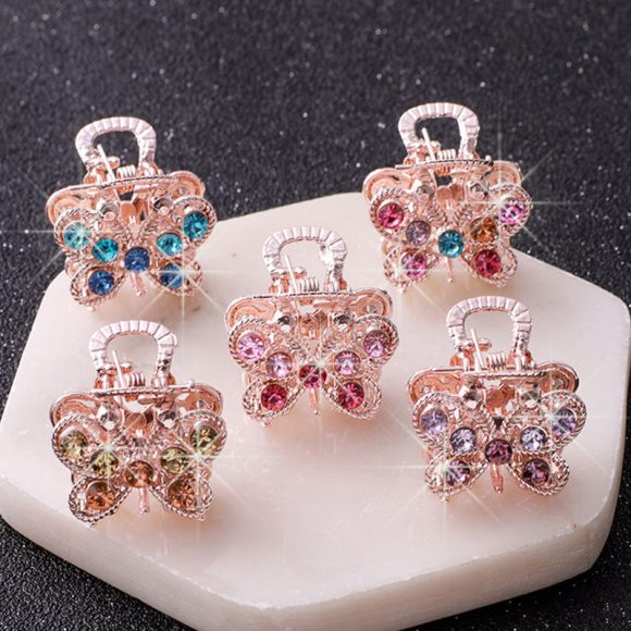 Butterfly Clasp Hair Jewelry Hairpin - Image 3