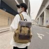 Drawstring Backpack Retro Canvas Personality
