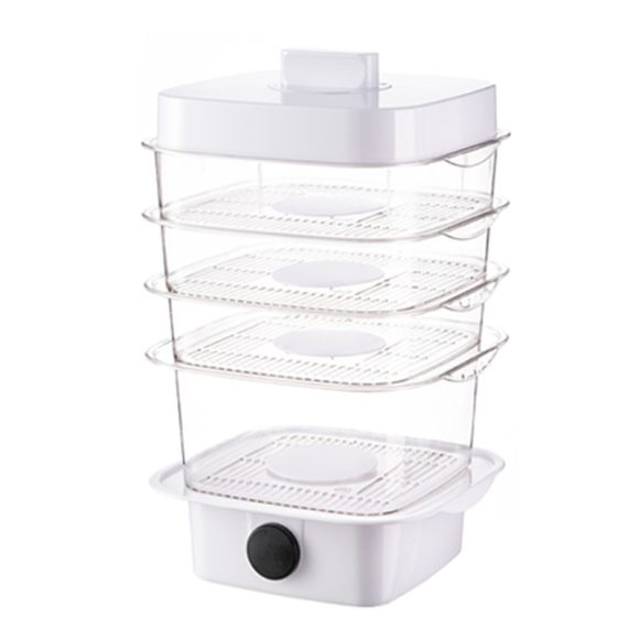 Multi-layer Dish Cover Heat Preservation Kitchen Cover Dining Table Leftover Storage Box Transparent Stack Cooking Hood Steamer - Image 3