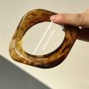 European And American Exaggerated Blooming Irregular Shaped Resin Bracelet - Image 4