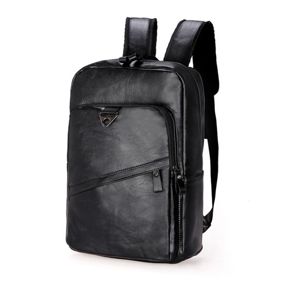 Korean Style Backpack Men's PU Leisure Travel - Image 5