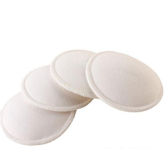 Pregnant women leak-proof film thickened chest pad washable towel cloth anti-overflow breast pad - Image 2