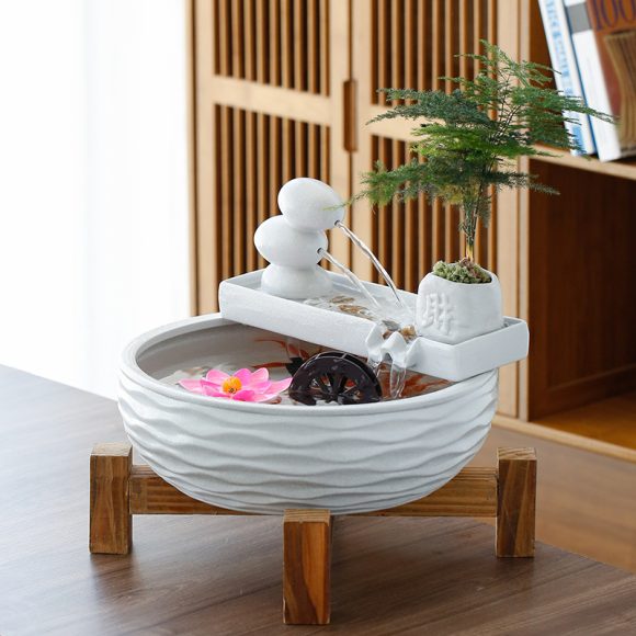 Office Desktop Water Fountain Decoration - Image 3