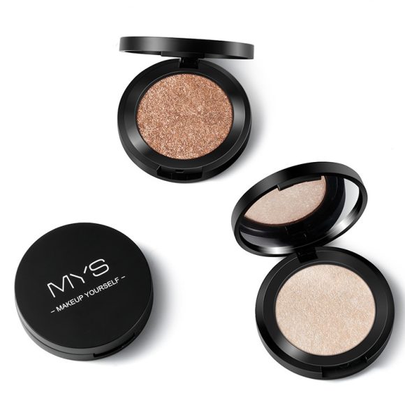 MYS Brand Face Makeup Powder 6 color Waterproof Minerals Shimmer Brightener Contour Glow Kit Bronzer Highlighter Makeup Palettes - Image 5