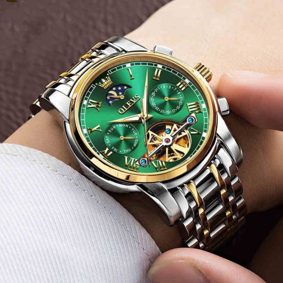 Men's Full-automatic Waterproof Mechanical Watch - Image 2
