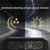 GPS GO 2 Universal Car HUD Monitoring Speed Level Gradient Compass - Image 5