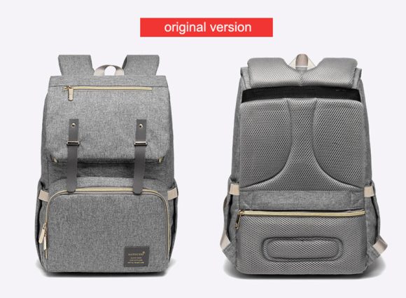 Milk Daddy Backpack Waterproof Mummy Bag Shoulder Pregnancy Pack USB Charging Bottle Heating Pack - Image 9