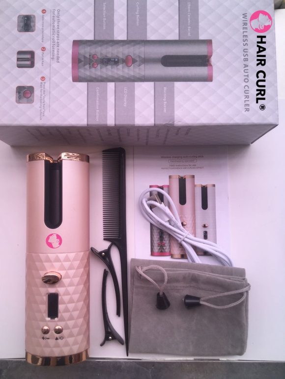 Charging automatic wireless curling iron - Image 8