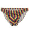 Men's triangle swim trunks with low waist bag hips - Image 5