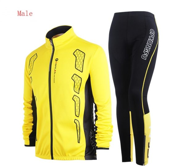 Spring and autumn bicycle Jersey long-sleeved suit men and women models mountain bike team version of clothes autumn and winter coat - Image 7