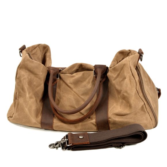 Men's One-shoulder Portable Training Dry Wet Separation Swimming Large Capacity Canvas Luggage Travel Bag - Image 2