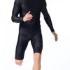 Men's Long-sleeved Sunscreen Split One-piece Surfing Snorkeling Suit