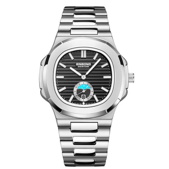 New Retro Steel Belt Quartz Watch Waterproof Leisure All-match - Image 3