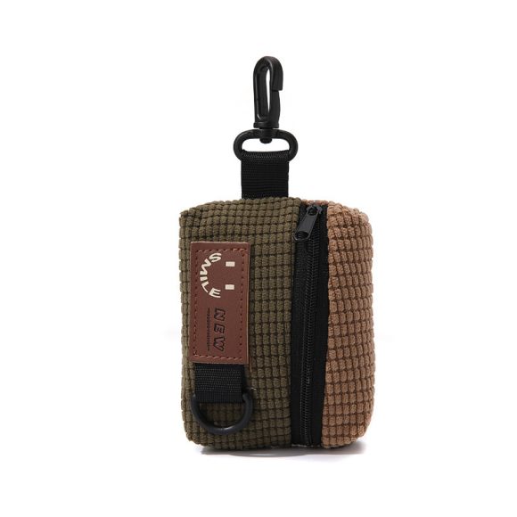 Corduroy Portable Storage Outdoor Cycling Pannier Bag - Image 3