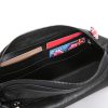 Fashion Leather Young Men's Individual Badge Shoulder Bag Waist Bag - Image 2