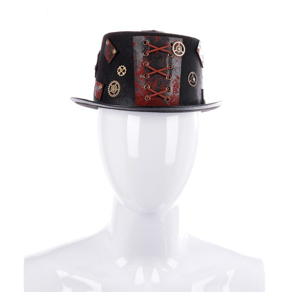 Halloween Props Heavy Metal Top Retro Gothic Steampunk Hat - Image 2