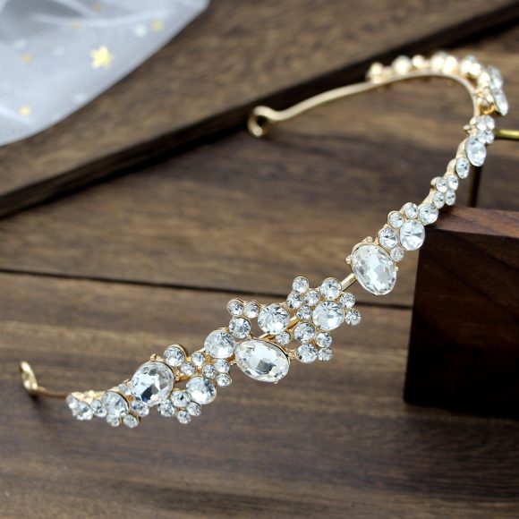 Rhinestone Headband Crown Accessories - Image 6