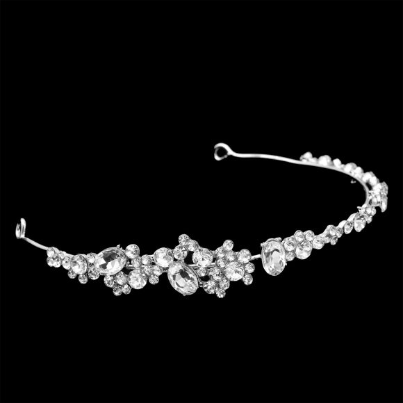 Rhinestone Headband Crown Accessories - Image 2
