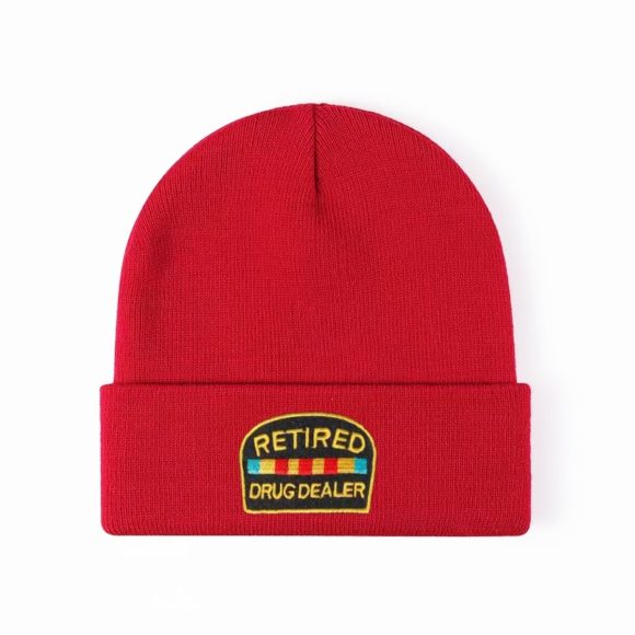 Embroidery Knitted Hat Personality Street Windproof And Warm - Image 9