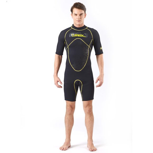 Back Zipper High-quality Fabric Surfing Suit - Image 3