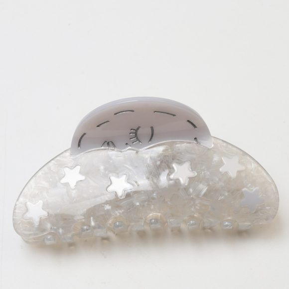 Snail Sunflower Angel Acetate Hair Clip - Image 3