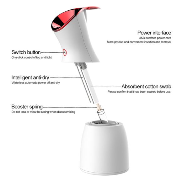 Three-in-one Purple Light Disinfection Lamp Humidifier - Image 7