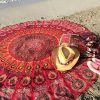 Round carpet scarf mandala tapestry - Image 3